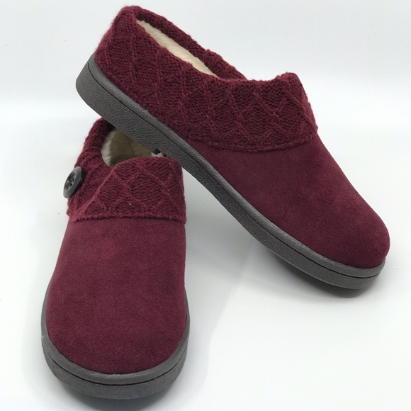 Clarks Shoes Clarks Womens Knit Scuff Slipper Mule Poshmark